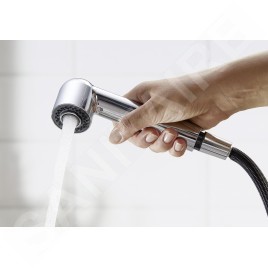 Blanco Wega S - Mitigeur d'évier avec douchette extractible, café / chrome 526424