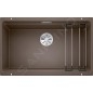 Blanco Etagon 700 - Évier en silgranite, 730x460 mm, avec rails, café 525176