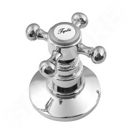Sapho Reitano Rubinetteria Antea - Mitigeur pour rebord de baignoire, installation à 5 trous, chrome 3881