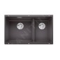 Blanco Subline 480/320 - Évier en silgranite, 855x460 mm, gris rocher 523585