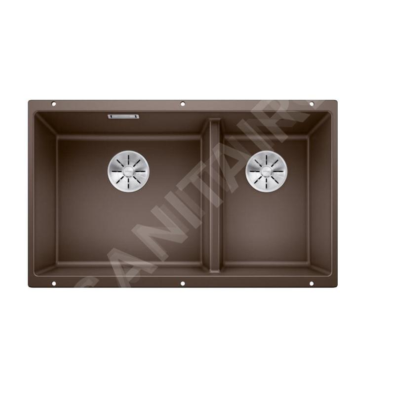 Blanco Subline 480/320 - Évier en silgranite, 855x460 mm, café 523593