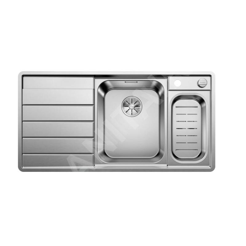 Blanco Axis III - Évier, 1000x510 mm, avec accessoires, InFino, inox 522104