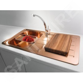 Alveus Line Monarch - Évier 860x500 mm, copper 1068985