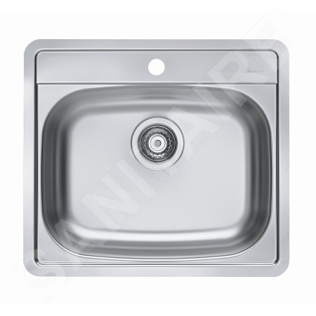 Alveus More - Évier 560x500 mm, inox 1106813