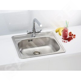 Alveus More - Évier 560x500 mm, inox 1106813