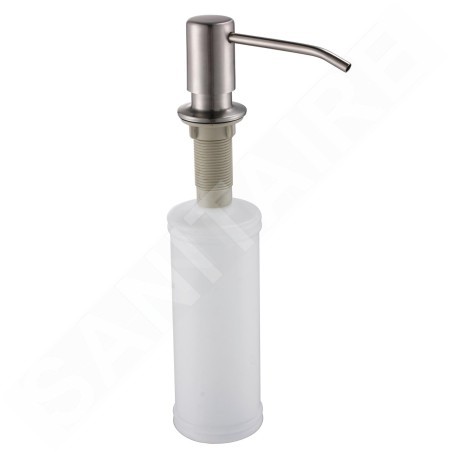 Alveus Accessoires - Distributeur de détergent Callas, 320 ml, acier brossé 1129077