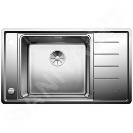 Blanco Andano - Sink 860x500 mm avec commande excentrique et un bol inox 523002