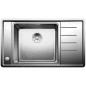 Blanco Andano - Sink 860x500 mm avec commande excentrique et un bol inox 523002 Blanco Andano - Sink 860x500 mm avec commande excentrique et un bol inox 523002