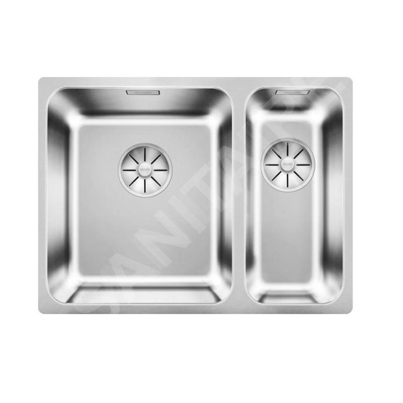 Blanco Solis 340/180 - Évier, 585x440 mm, inox brossé 526131 Blanco Solis 340/180 - Évier, 585x440 mm, inox brossé 526131