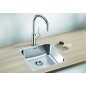 Blanco Supra 400 - Évier, 440x440 mm, inox brossé 526350 Blanco Supra 400 - Évier, 440x440 mm, inox brossé 526350