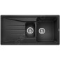 Blanco Sona 6 - Évier en silgranit 1000x500 mm, noir 525975