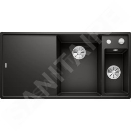 Blanco Axia III 6 - Évier en silgranit 1000x510 mm, avec commande de vidage et accessoires, noir 525850