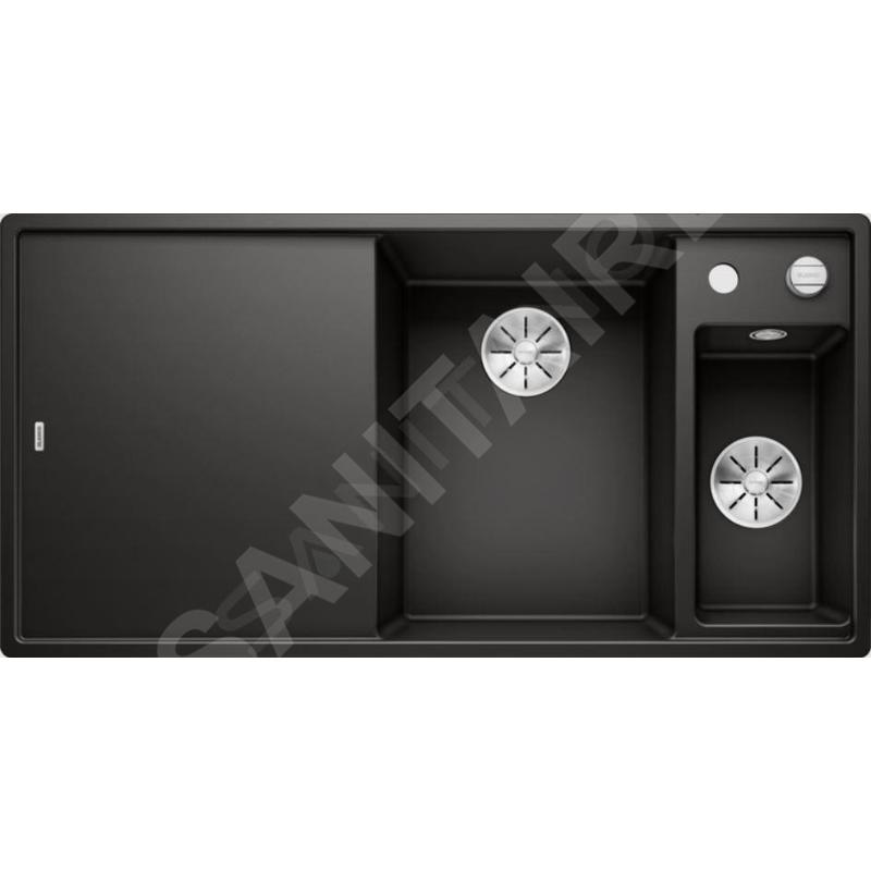 Blanco Axia III 6 - Évier en silgranit 1000x510 mm, avec commande de vidage et accessoires, noir 525850