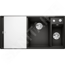 Blanco Axia III 6 - Évier en silgranit 1000x510 mm, avec commande de vidage et accessoires, noir 525850