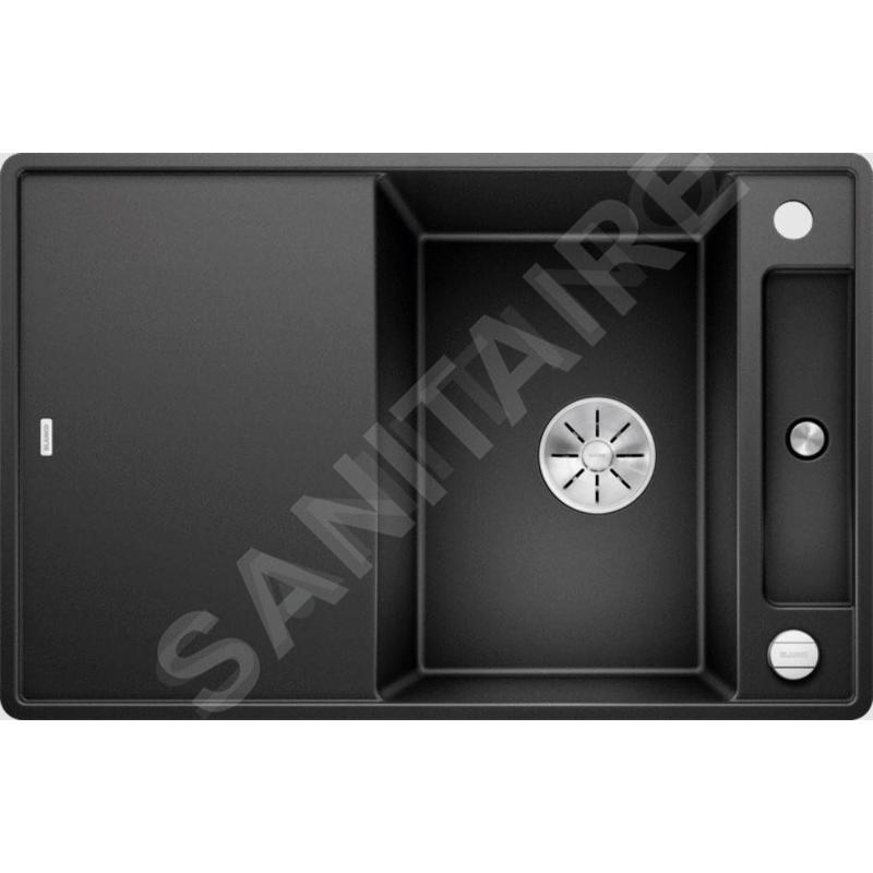 Blanco Axia III 45 - Évier en silgranit, 770x500 mm, avec accessoires, InFino, noir 525842
