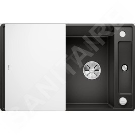 Blanco Axia III 45 - Évier en silgranit, 770x500 mm, avec accessoires, InFino, noir 525842