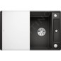 Blanco Axia III 45 - Évier en silgranit, 770x500 mm, avec accessoires, InFino, noir 525842
