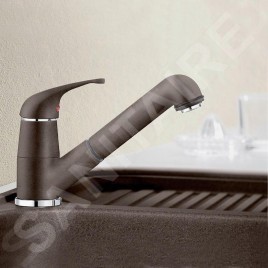 Blanco Daras S - Robinetterie d’évier avec douchette extractible, café 517740