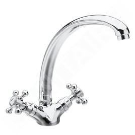 Sapho Reitano Rubinetteria Antea - Mitigeur d'évier, chrome 3111