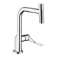 Axor Citterio - Mitigeur d'évier avec douchette extractible, sBox, chrome 39862000