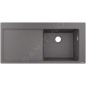 Hansgrohe Éviers - Evier encastré granit S514-F450, pierre grise 43314290 Hansgrohe Éviers - Evier encastré granit S514-F450, pierre grise 43314290