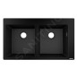 Hansgrohe Éviers - Evier encastré granit S510-F770, graphite noir 43316170 Hansgrohe Éviers - Evier encastré granit S510-F770, graphite noir 43316170