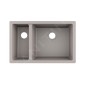 Hansgrohe Éviers - Evier encastré granit S510-U635, béton gris 43433380 Hansgrohe Éviers - Evier encastré granit S510-U635, béton gris 43433380
