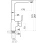 Novaservis Titania Nice - Robinetterie d’évier, bec 220 mm, chrome 97713,0 Novaservis Titania Nice - Robinetterie d’évier, bec 220 mm, chrome 97713,0