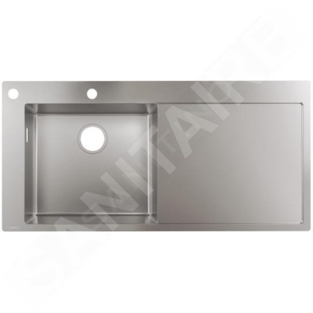 Hansgrohe Éviers - Évier à encastrer S718-F450, inox 43332800