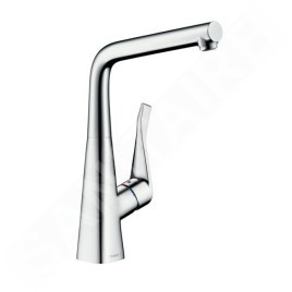 Hansgrohe M71 - Mitigeur d'évier Metris, EcoSmart, chrome 14782000