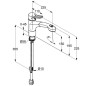 Kludi Mx - Mitigeur d’évier, chrome 399410562 Kludi Mx - Mitigeur d’évier, chrome 399410562