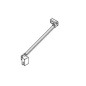Kermi CADA XS - Stabilisateur 120 cm, argent brillant ZDSSVSSCK120VK
