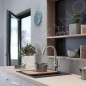 Hansgrohe Éviers - Evier encastré granit S510-F450, graphite noir 43312170 Hansgrohe Éviers - Evier encastré granit S510-F450, graphite noir 43312170