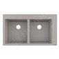 Hansgrohe Éviers - Evier encastré granit S510-F770, béton gris 43316380 Hansgrohe Éviers - Evier encastré granit S510-F770, béton gris 43316380