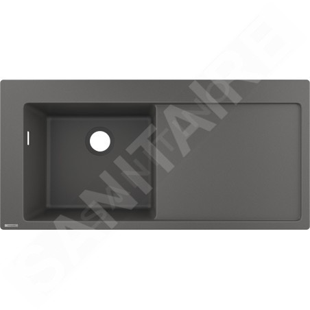 Hansgrohe Éviers - Evier encastré granit S5110-F45, pierre grise 43330290