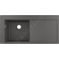 Hansgrohe Éviers - Evier encastré granit S5110-F45, pierre grise 43330290 Hansgrohe Éviers - Evier encastré granit S5110-F45, pierre grise 43330290