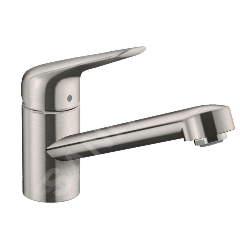Hansgrohe Focus M42 - Mitigeur d'évier M421-H100, aspect inox 71808800