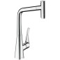 Hansgrohe M71 - Mitigeur d'évier M7115-H320 avec douchette extractible, sBox, chrome 73803000