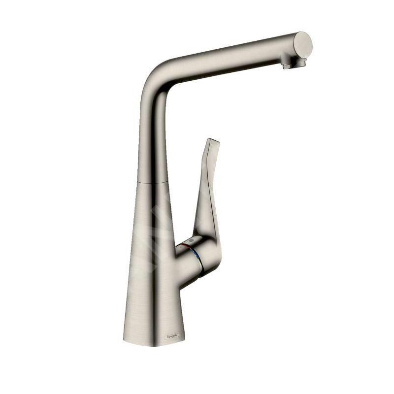 Hansgrohe Metris New - Mitigeur d’évier, design : inox 14822800