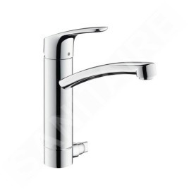 Hansgrohe Focus M41 - Mitigeur d’évier à levier avec soupape d'arrêt, chrome 31803000