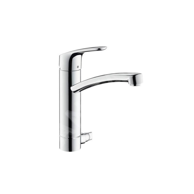 Hansgrohe Focus M41 - Mitigeur d’évier à levier avec soupape d'arrêt, chrome 31803000 Hansgrohe Focus M41 - Mitigeur d’évier à levier avec soupape d'arrêt, chrome 31803000