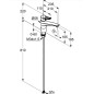 Kludi Mx - Mitigeur d’évier pour montage sous fenêtre, chrome 399340562