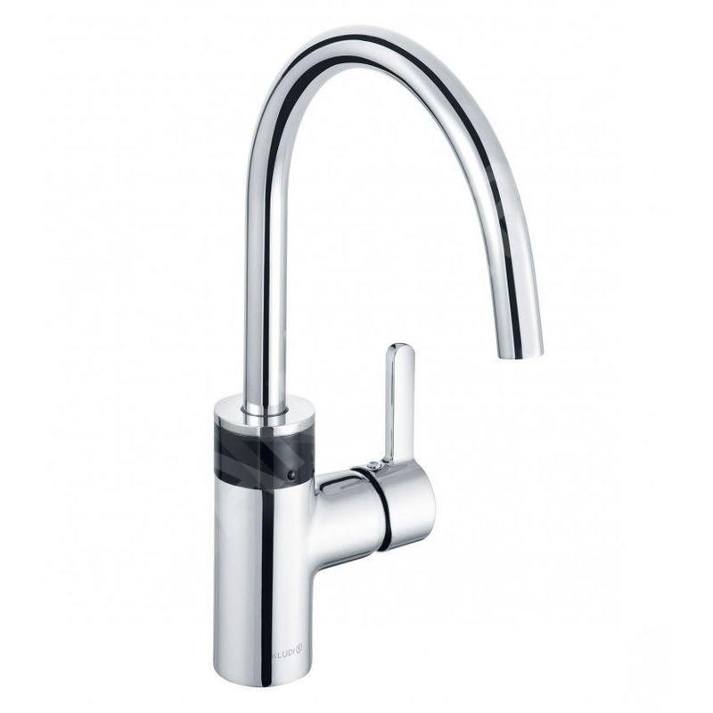Kludi E-Go - Mitigeur d’évier électronique, alimentation par pile, chrome 422100575