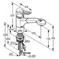 Kludi Mx - Mitigeur d’évier, chrome 399420562