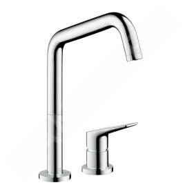 Axor Citterio M - Mitigeur d’évier à deux trous, aspect inox 34820800