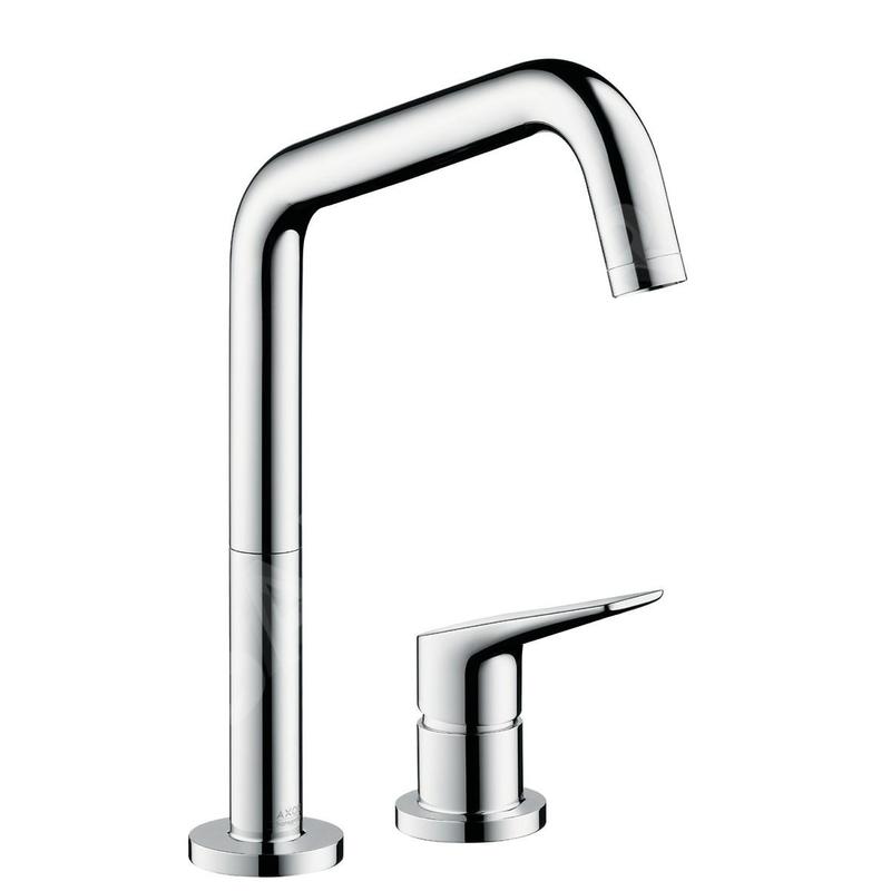 Axor Citterio M - Mitigeur d’évier à deux trous, aspect inox 34820800