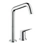 Axor Citterio M - Mitigeur d’évier à deux trous, aspect inox 34820800