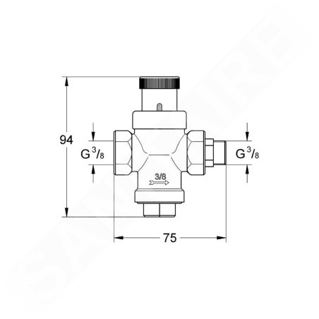 Grohe Blue Pure - Soupape de réduction 40452000