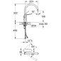 Grohe Euroeco Special - Mitigeur d’évier à levier, chrome 32786000