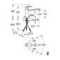 Grohe Eurosmart Cosmopolitan - Mitigeur d’évier, chrome 30194000